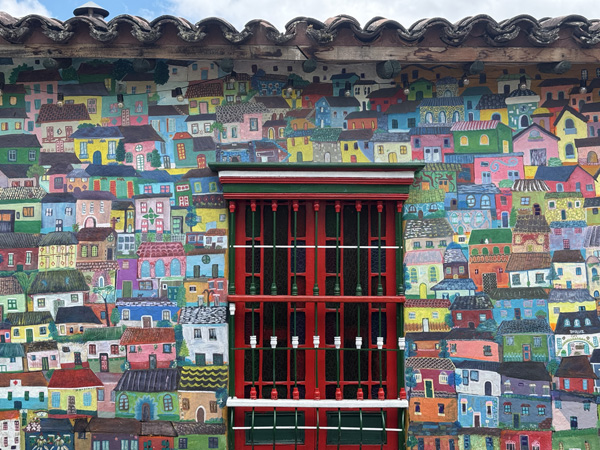 gevel kunstwerk bogota