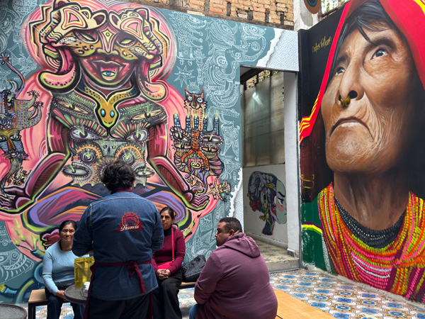 kunstcafeetje in la candelaria