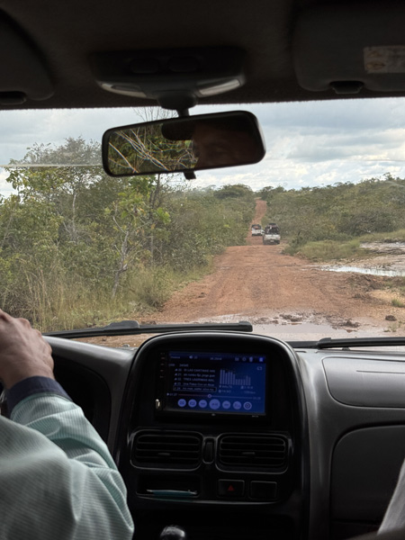 met jeep naar cano cristales