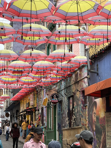 paraplustraat la candelaria