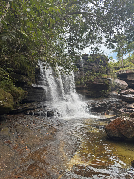 waterval in cano cristales