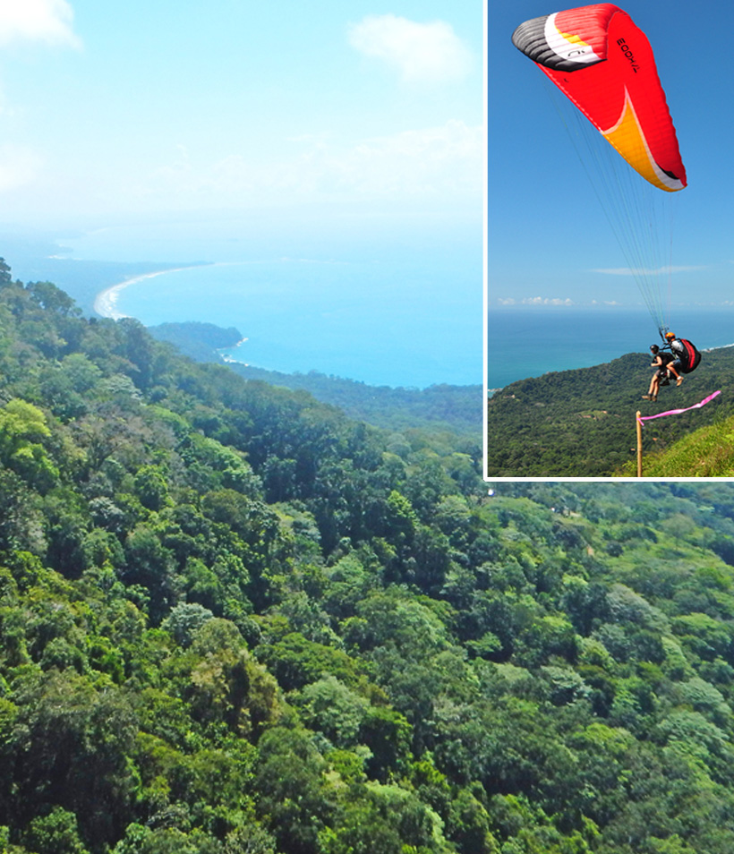 paragliding in Dominical
