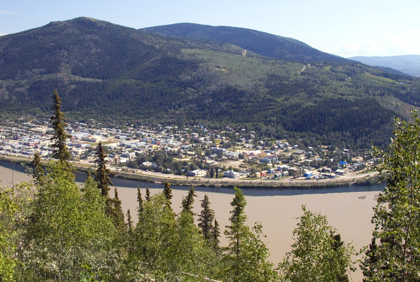 Dawson City in de Yukon