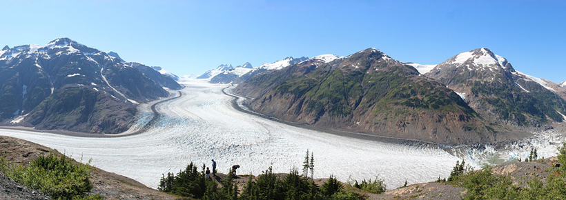 gletsjers in de Yukon