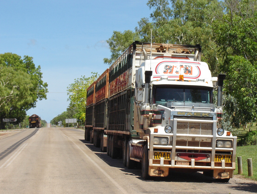 roadtrains in The Northern Territory