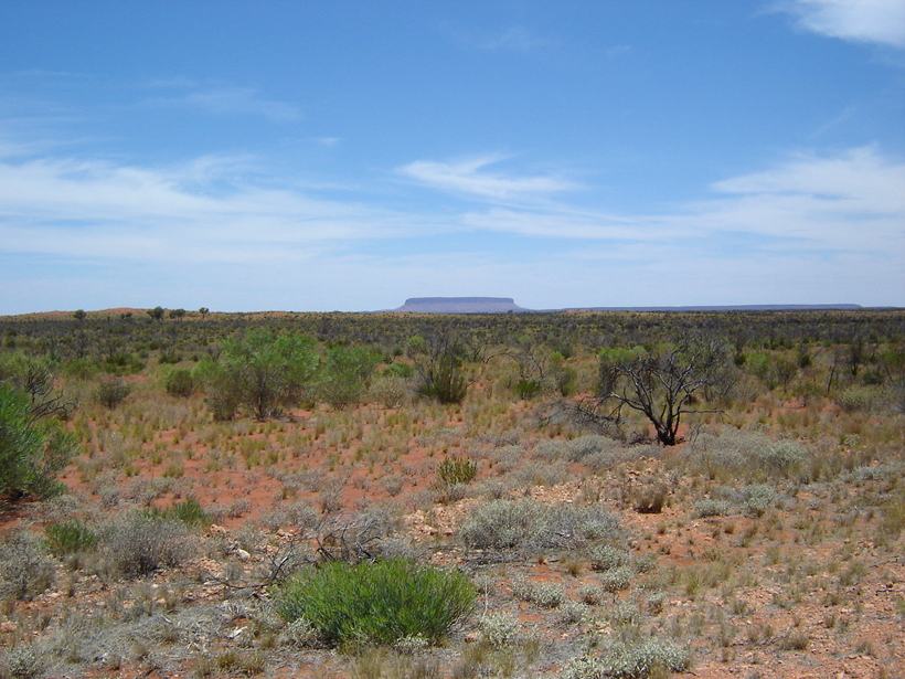 mount conner in outback