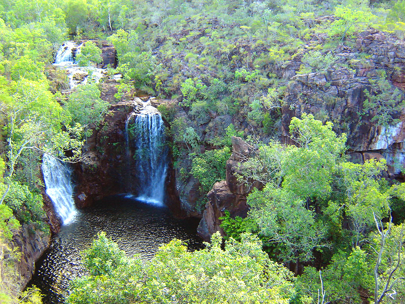 watervallen in Litchfield in The Northern Territory