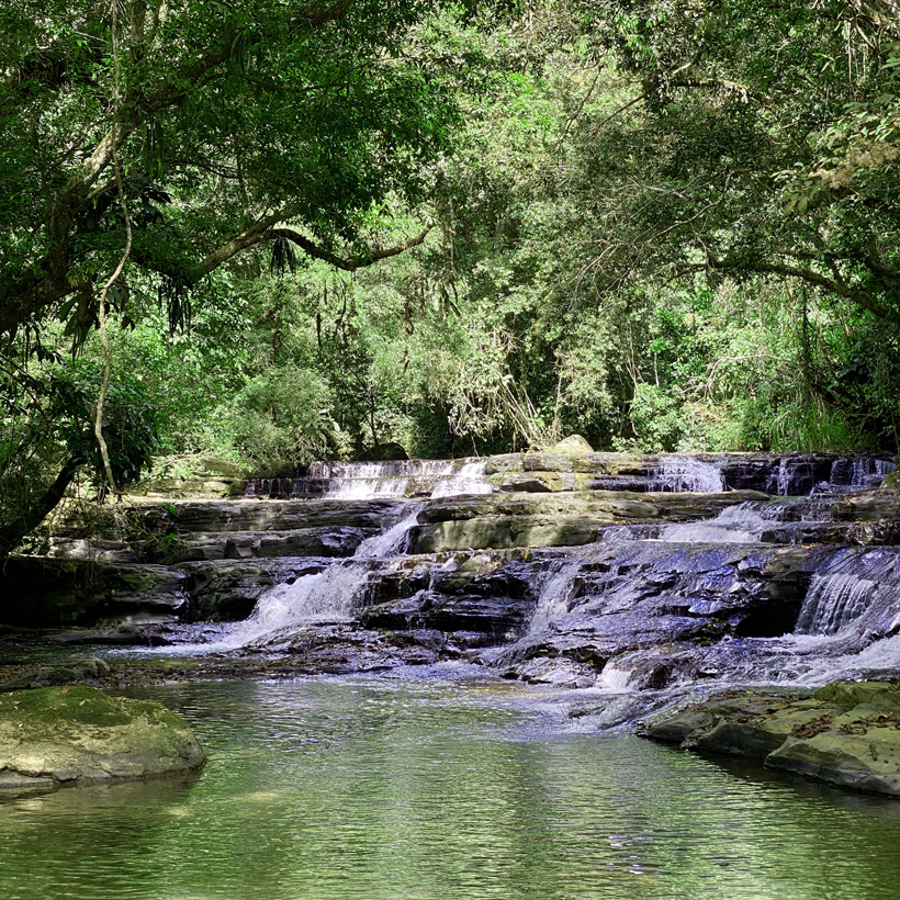 watervallen in la Trinidad