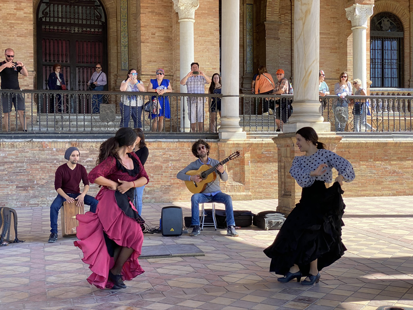 flamenco plaza espana sevilla