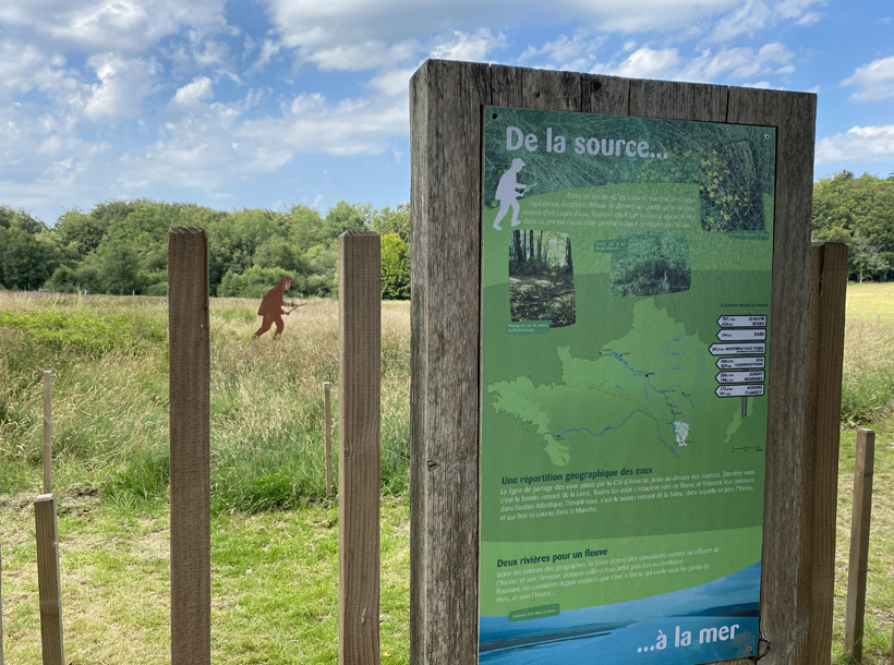 wandeling source de l'Yonne