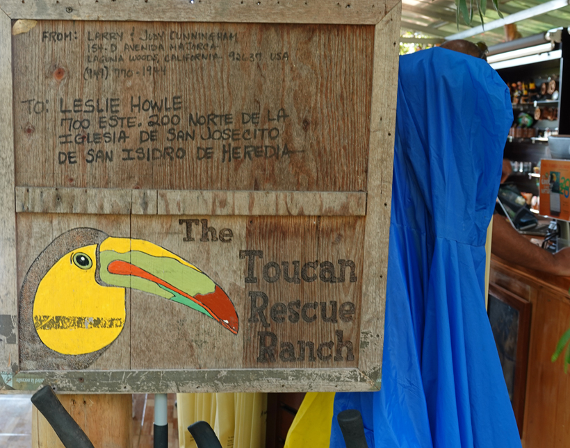 rondleiding in Toucan Rescue Ranch