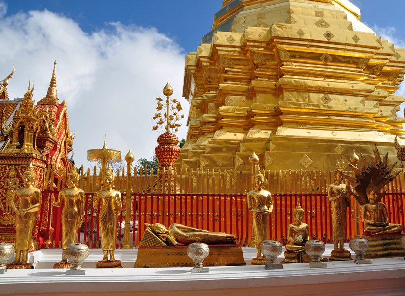 Doi Suthep tempel in Thailand