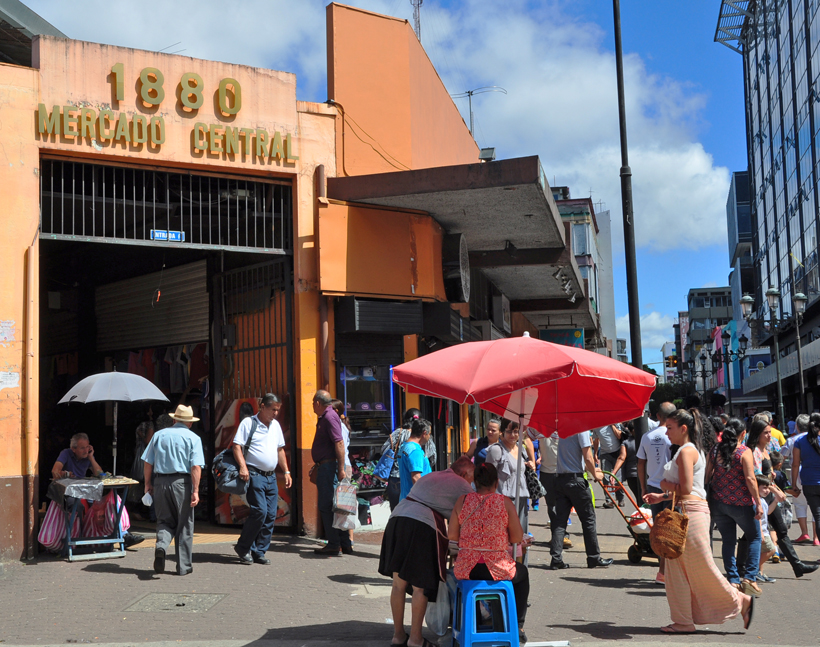 mercado central in San José centrum