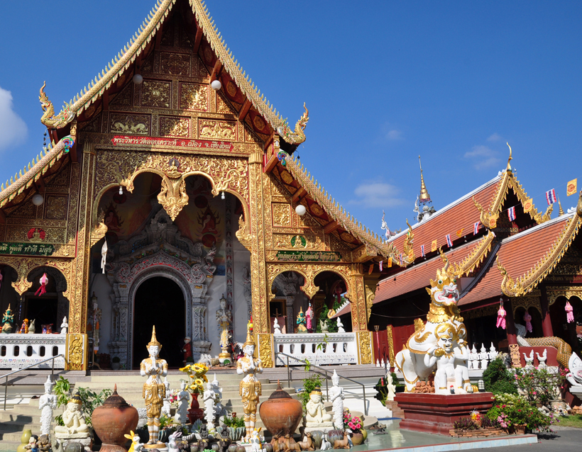 tempel in Chiang Mai