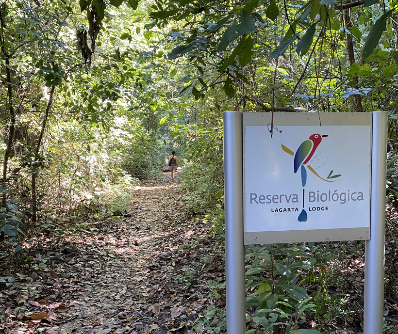 wandelen in natuurreservaat Nosara