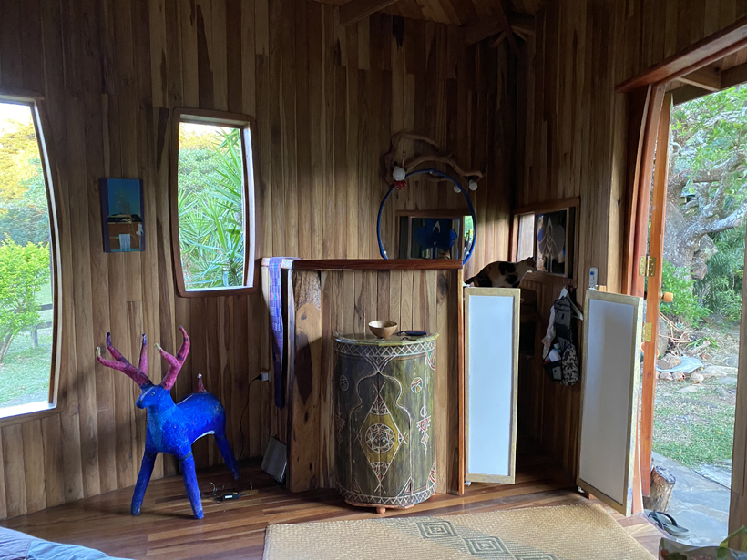 toilethoekje kamer Finca Pipilacha