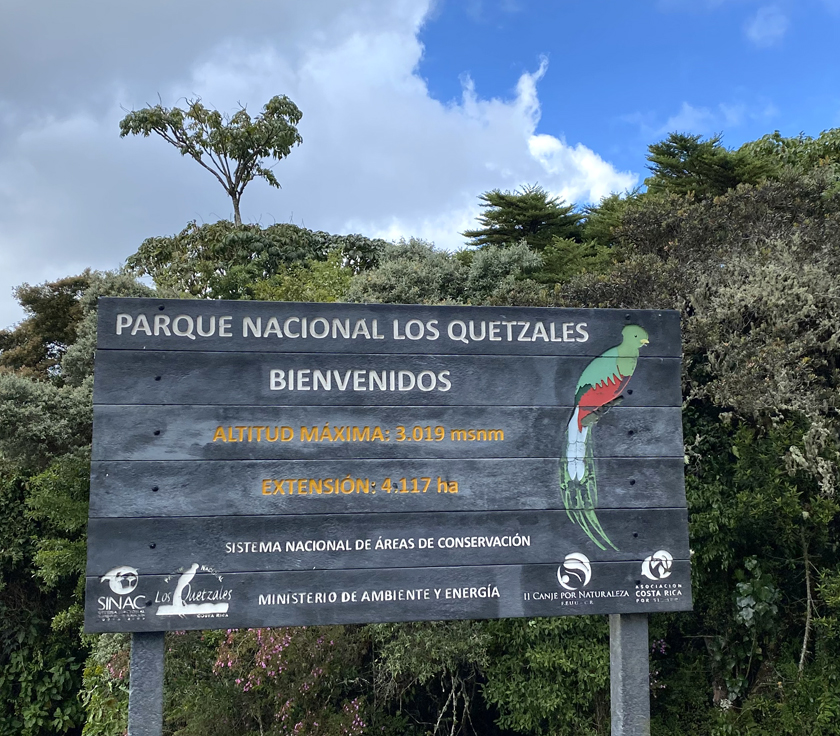 los quetzales nationaal park