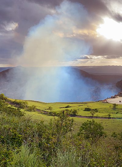landschap vulkaan masaya