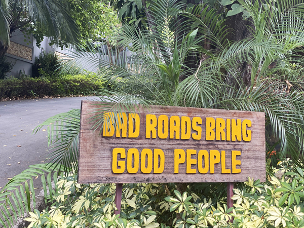 bad roads bring good people