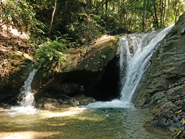 watervallen in karen mogensen natuurreservaat