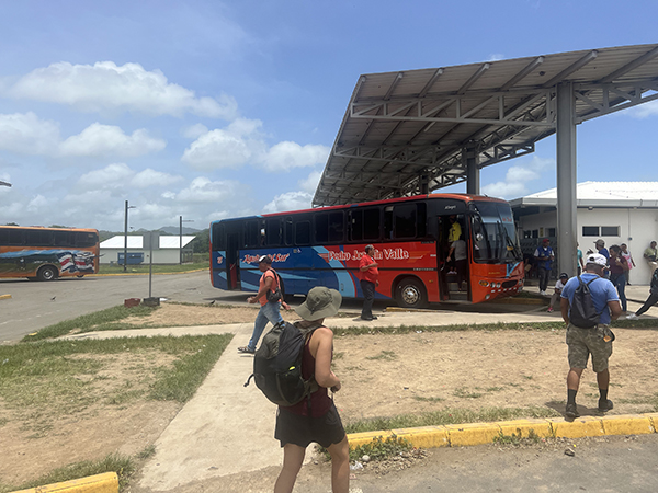 bussstation grens nicaragua penas blancas