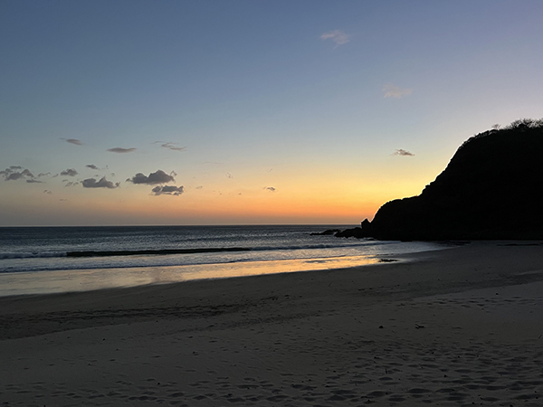 sunset playa playones