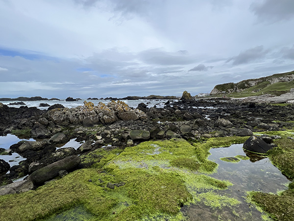 Ballintoy kustlijn Noord-Ierland