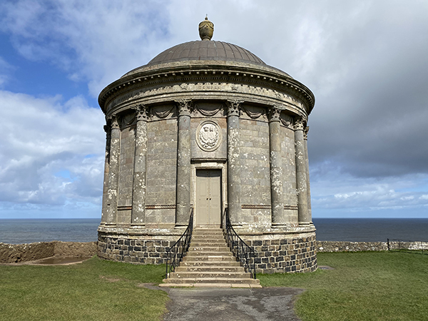 mussendem tempel in noord-ierland